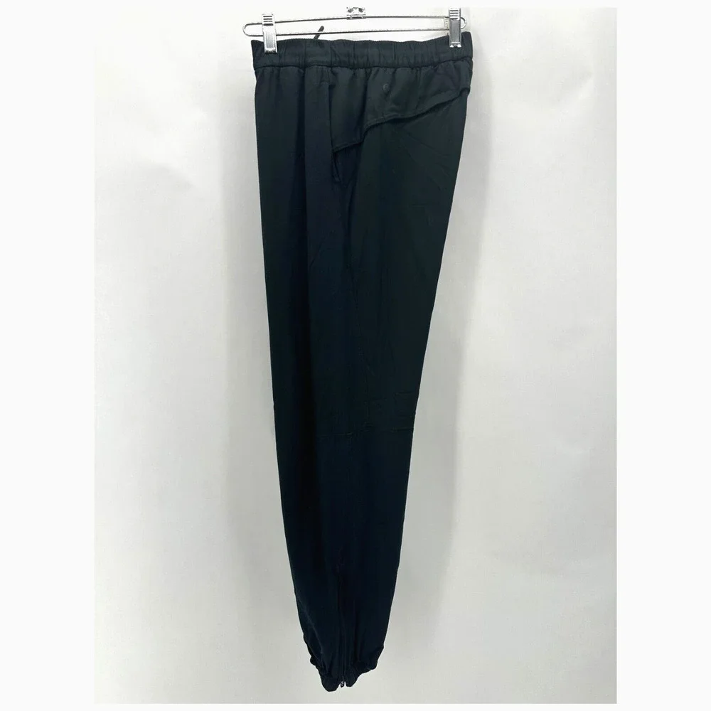 Lululemon Essential Affinity Mid Rise Jogger Black Size 6 Athleisure City Preppy
